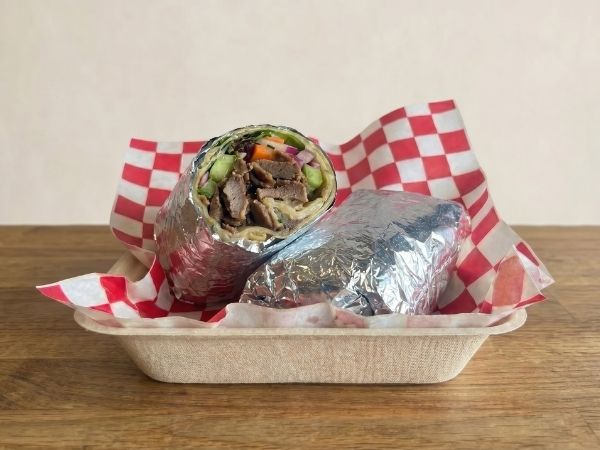 Lamb & Beef Doner Wrap